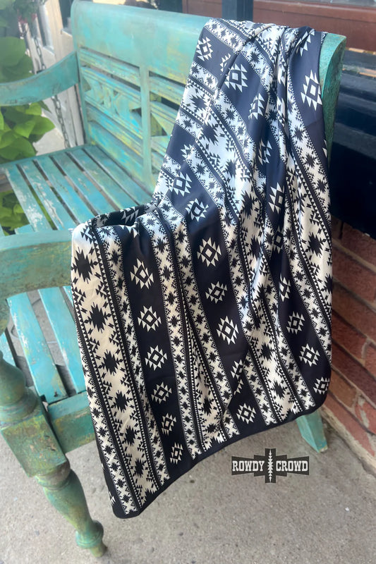 ROWDY CROWD CLOTHING/SMALL Aztec Nights Wild Rag/ Scarf