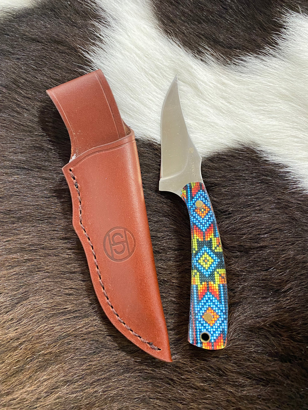 CIRLCE SH CUTLERY AZTEC KNIFE