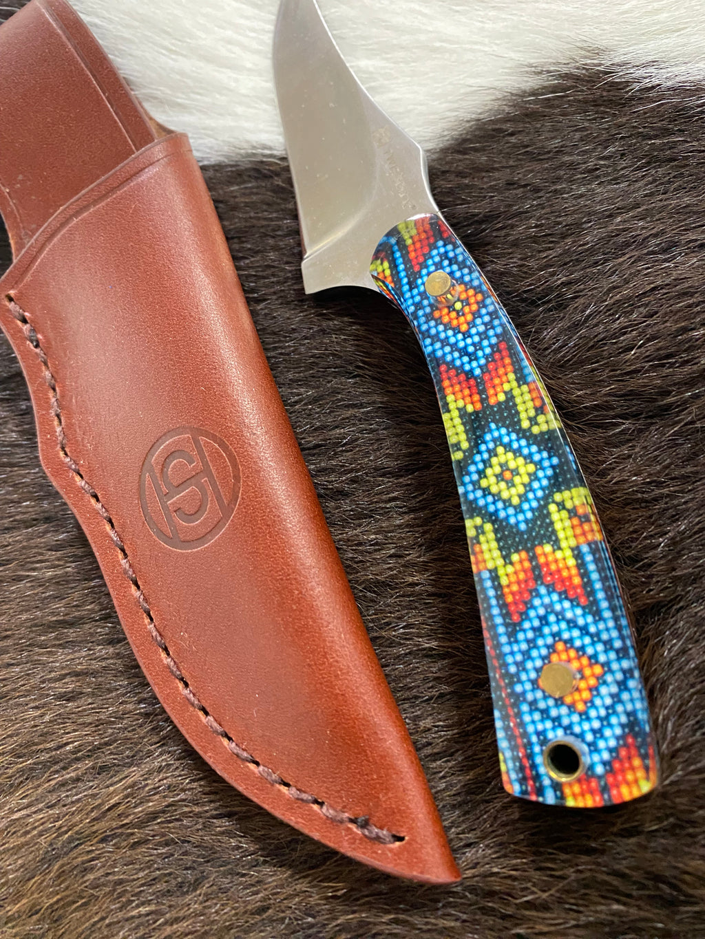 CIRLCE SH CUTLERY AZTEC KNIFE