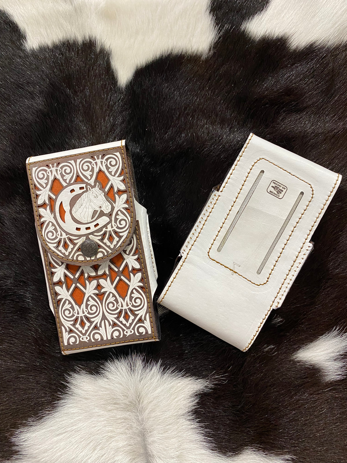 Charro Orange Phone Holder