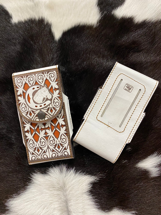 Charro Orange Phone Holder