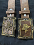 Hometown Light Brown Mens Belt