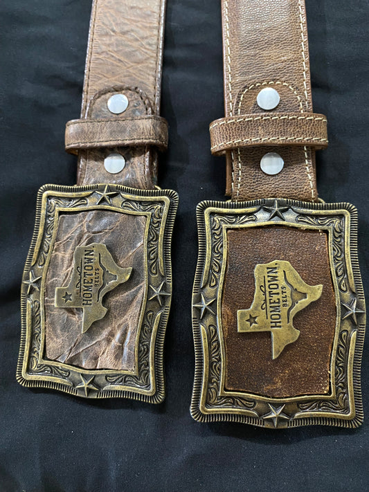 Hometown Light Brown Mens Belt