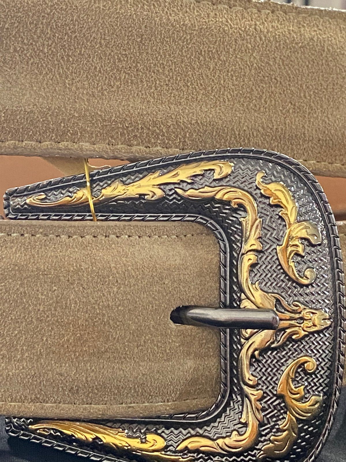 GAMUZA BROWN HOMETOWN BELT
