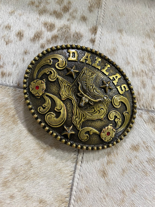 DALLAS X PLANT BUCKLE