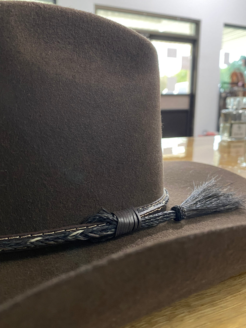 Hometown Dark Brown 100X Felt Hat