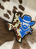 De Rancho Cow Print Patch