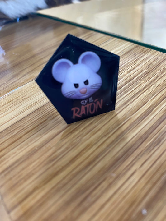 SOY EL RATON HAT PIN
