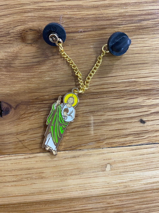 SAN JUDAS HAT PIN