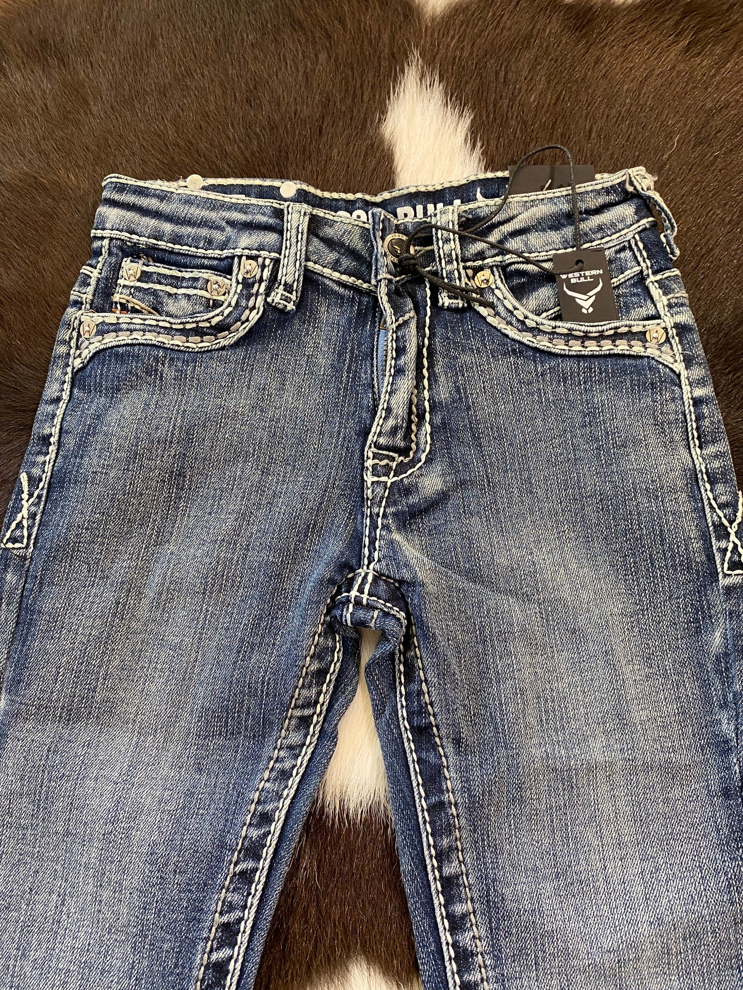 Youth's Western Bull Horseshoe Pocket WB-45