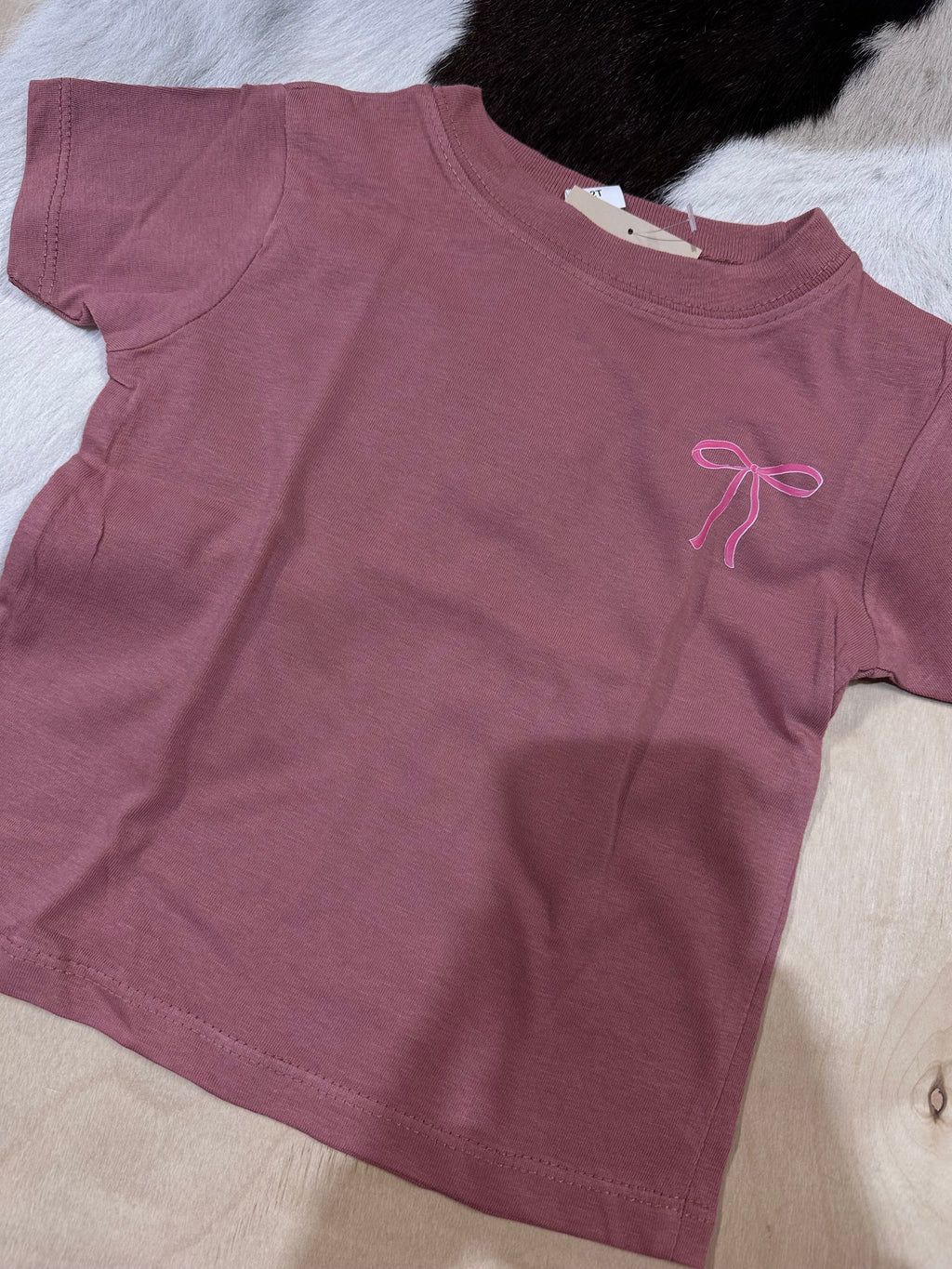 LUCKY & FRINDS | MAUVE CUSTOM TSHIRT TEXAS GIRL