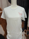 GILDAN|WHITE CUSTOM T-SHIRT NOTHING LIKE A COWGIRL