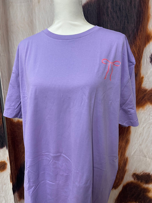 LUCKY FRIENDS| LILAC CUSTOM T-SHIRT LIFE IS GOOD YOU SHOULD GET ONE