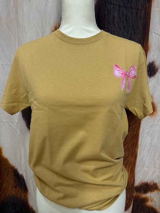 GILDAN| MUSTAR YELLOW CUSTOM T-SHIRT BARN BABE