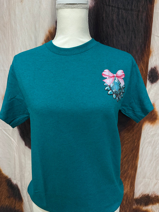 GILDAN | TEAL CUSTOM T-SHIRT TURQUOISE CANDY JAR