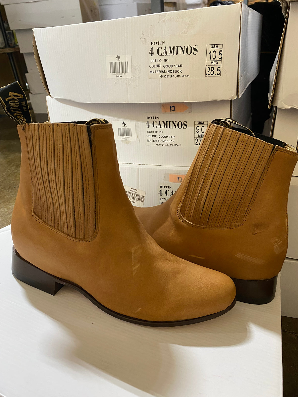 101 GoodYear NoBuck Men Botin
