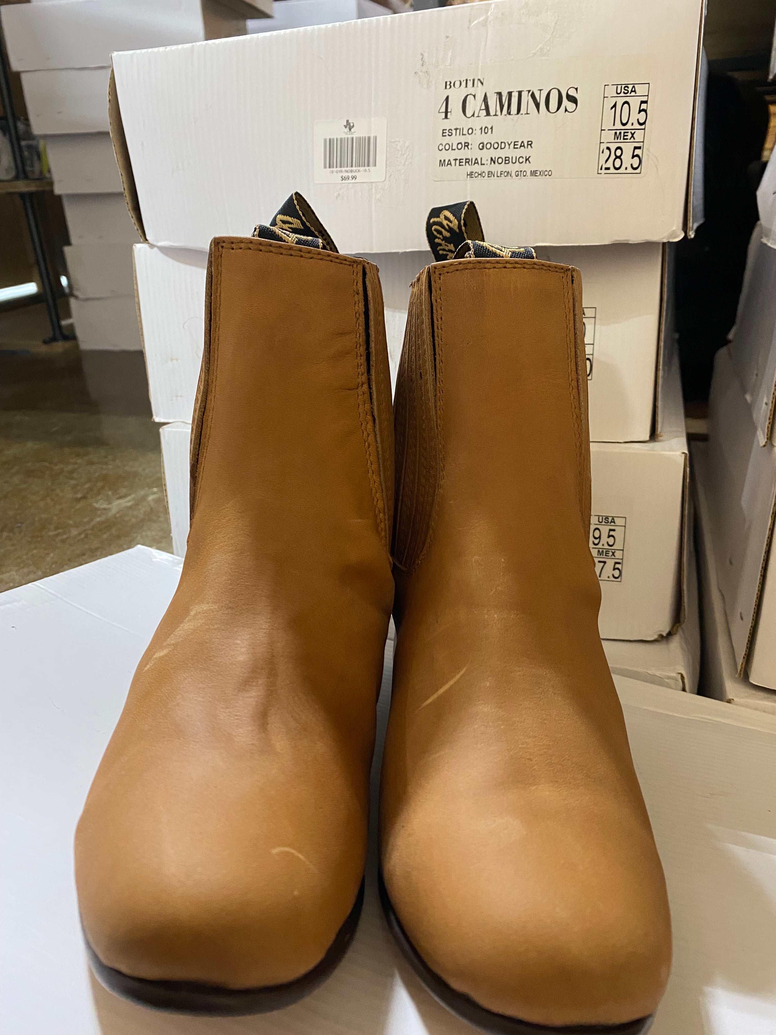 101 GoodYear NoBuck Men Botin