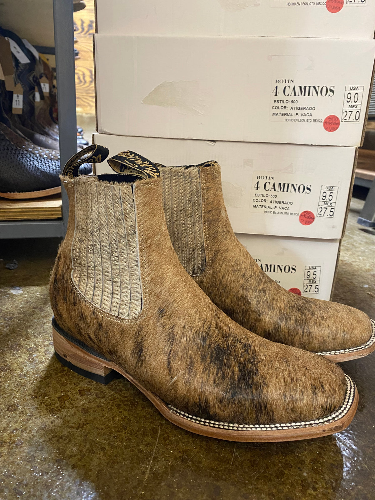500 ATIGERADO P. VACA MEN BOTIN