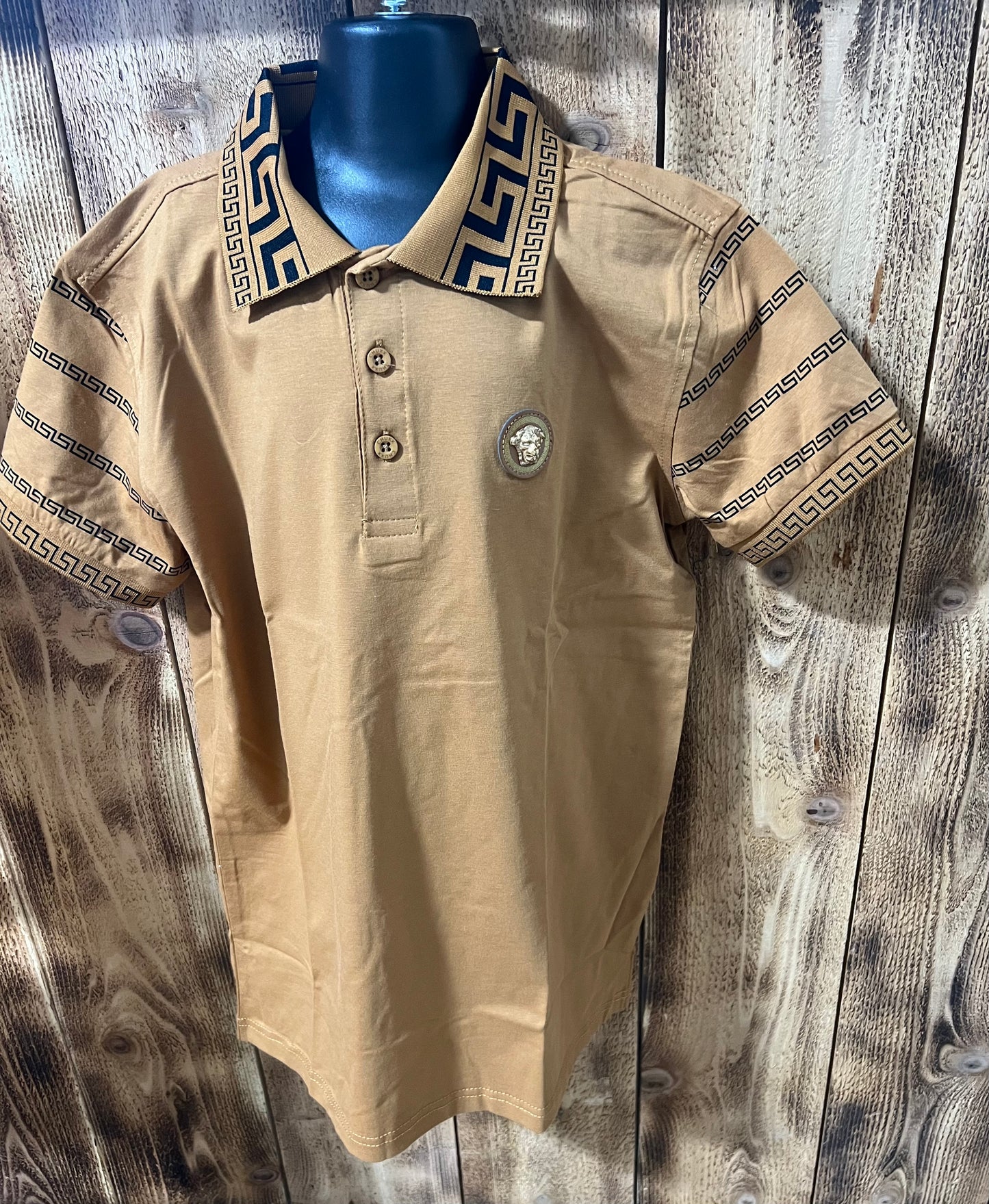 CHUXX | CAMEL POLO SHIRT