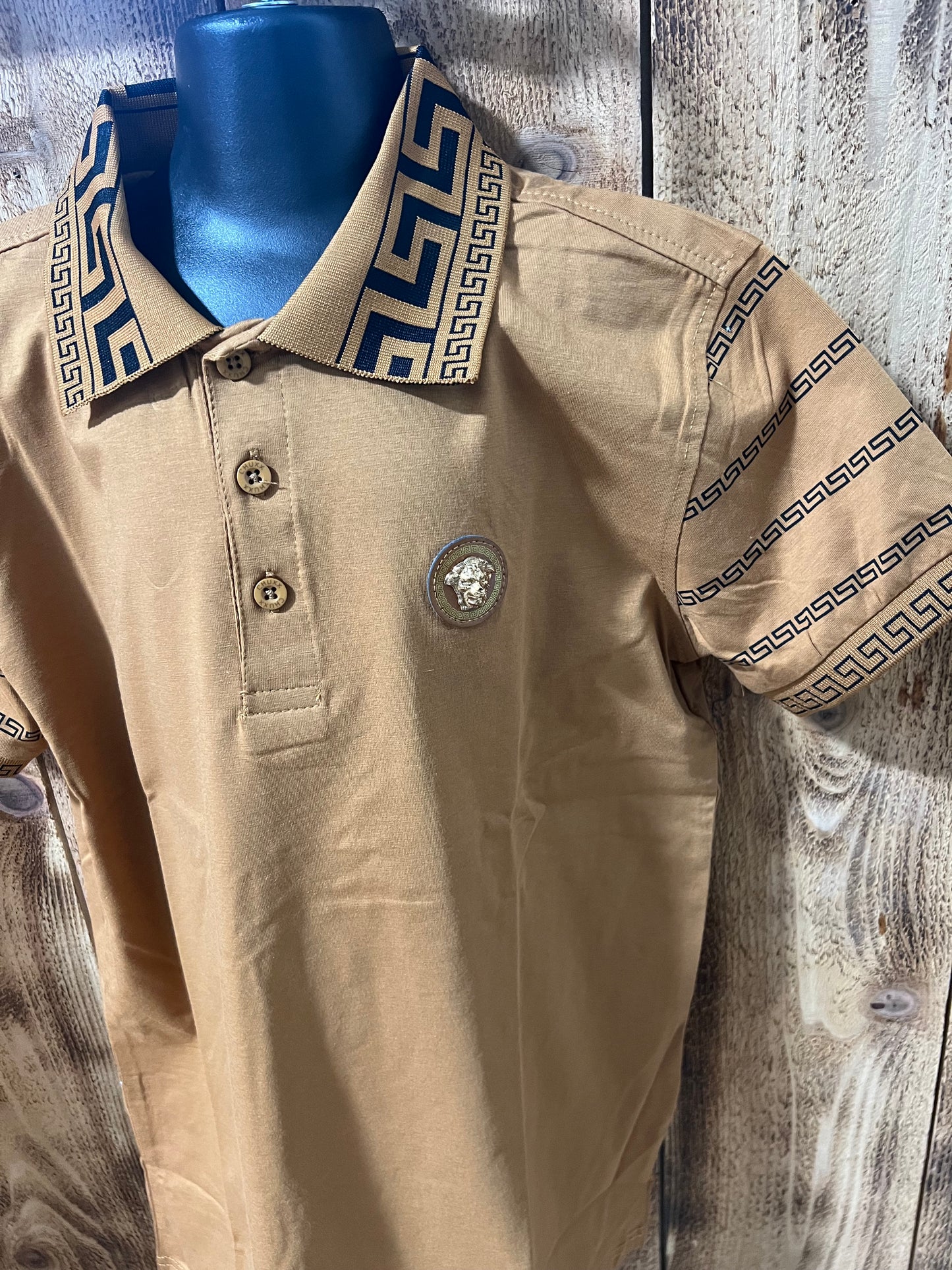 CHUXX | CAMEL POLO SHIRT