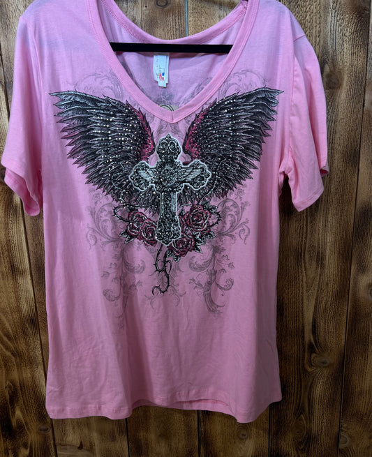 LIBERTY WEAR AMERICAN MADE APPAREL| PINK TEMPTRESS