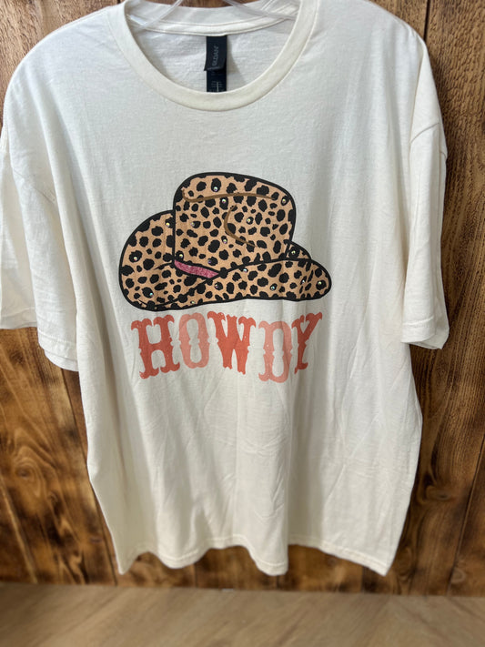 GILDAN| HOWDY CHEETAH T-SHIRT