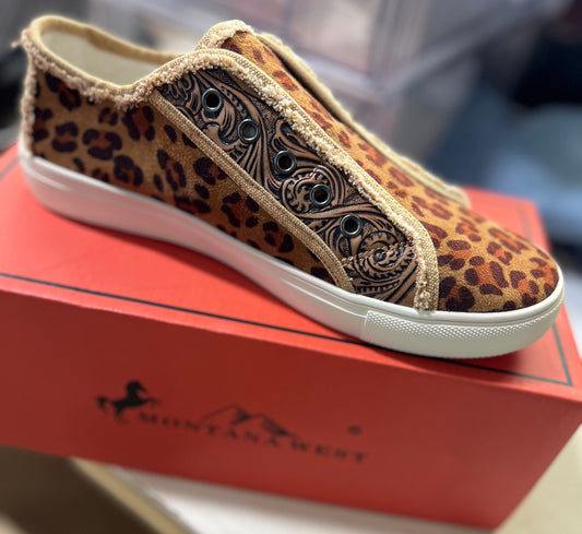 MONTANA WEST |900-S019LP CHEETAH SHOES