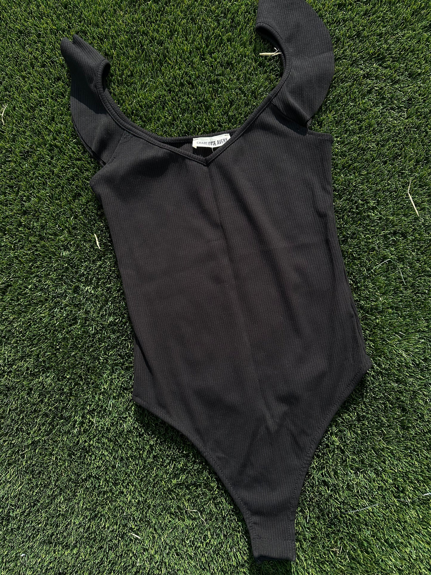 CHARLOTTE AVERY | BLK BODY SUIT