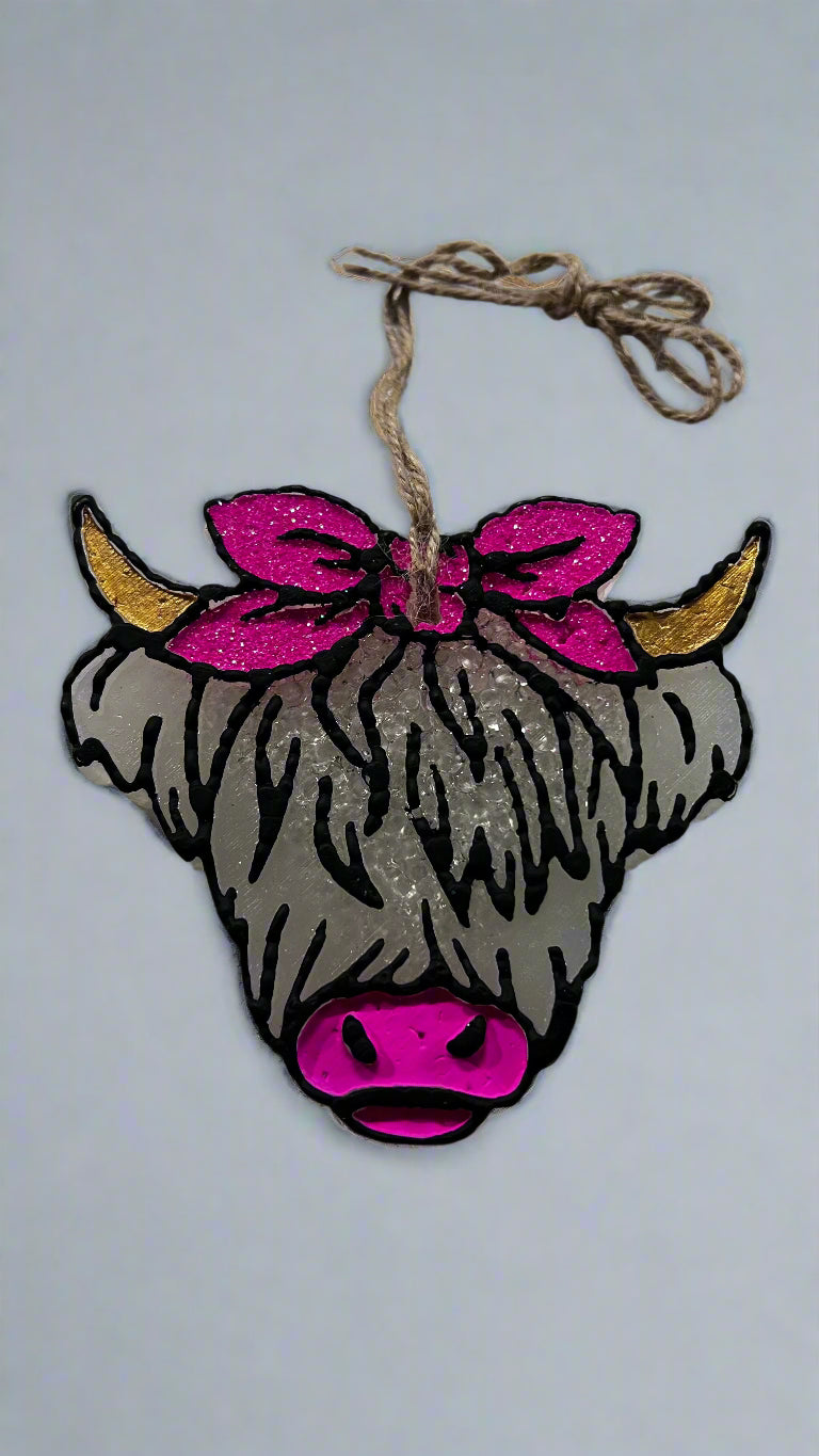 Heifer With Bow Freshener