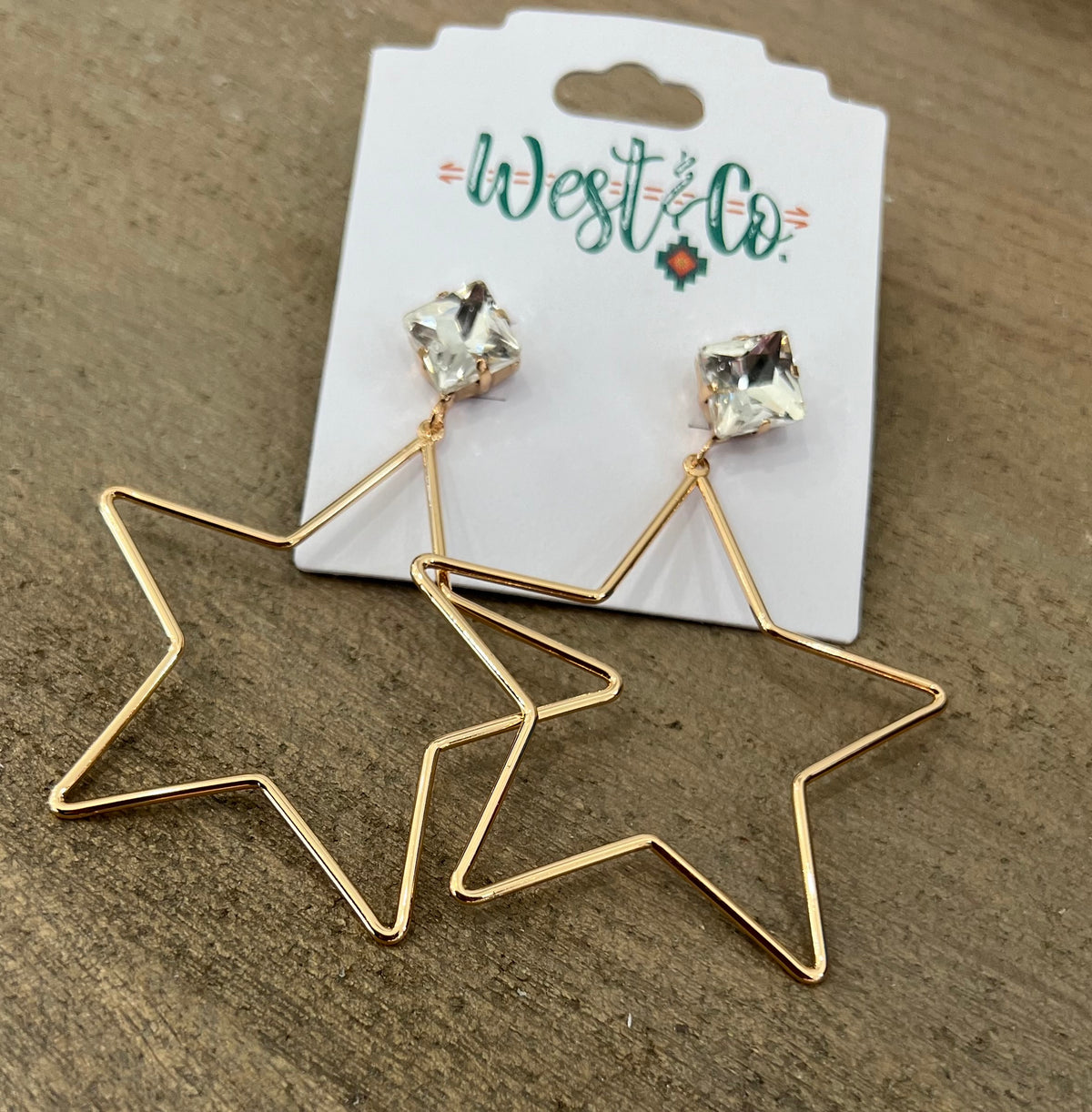 WEST & CO JEWELRY |GOLD STAR EARRINGS