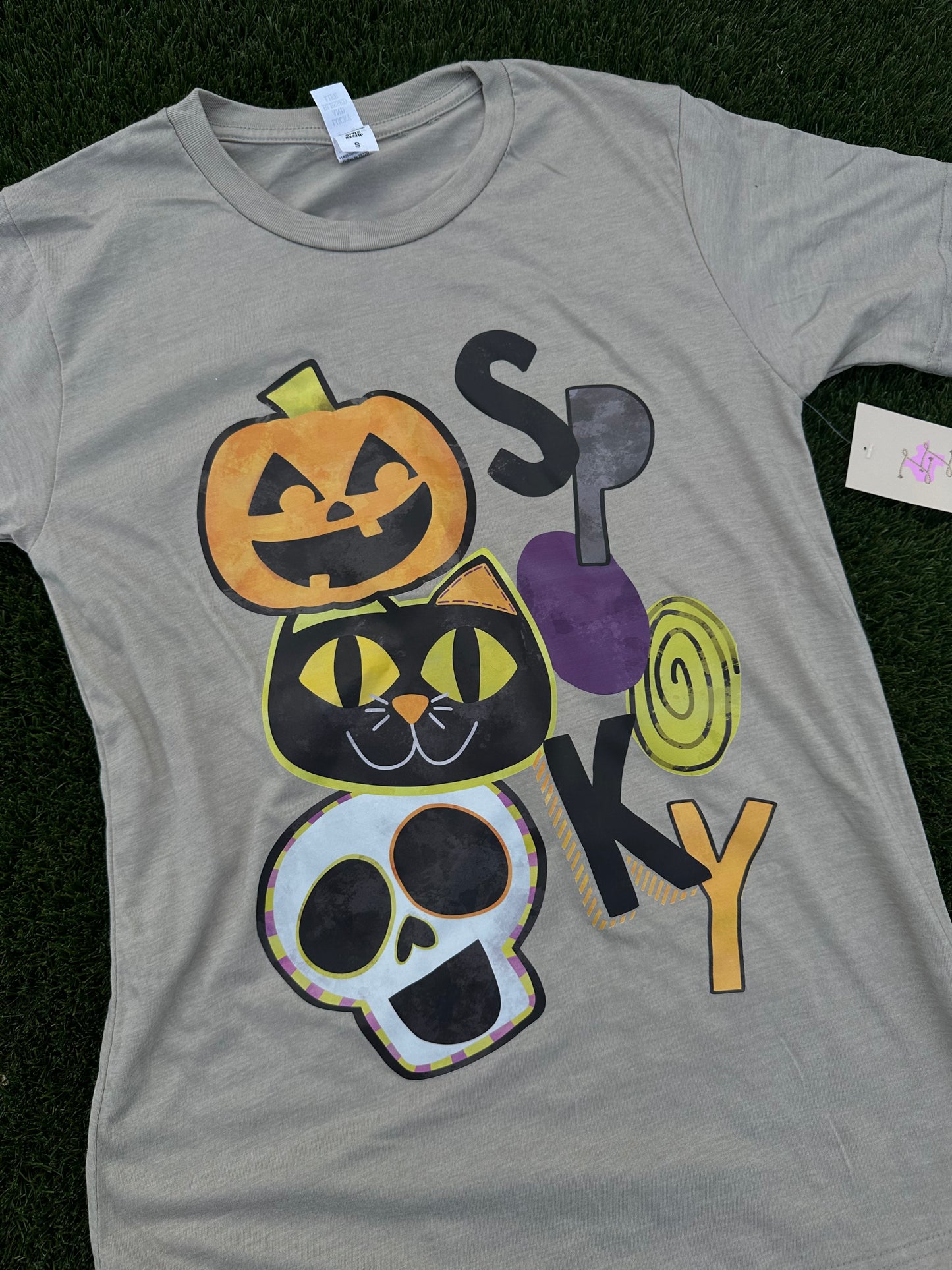 LUCKY & BLESSED LIFE |SPOOKY CATS T-SHIRT