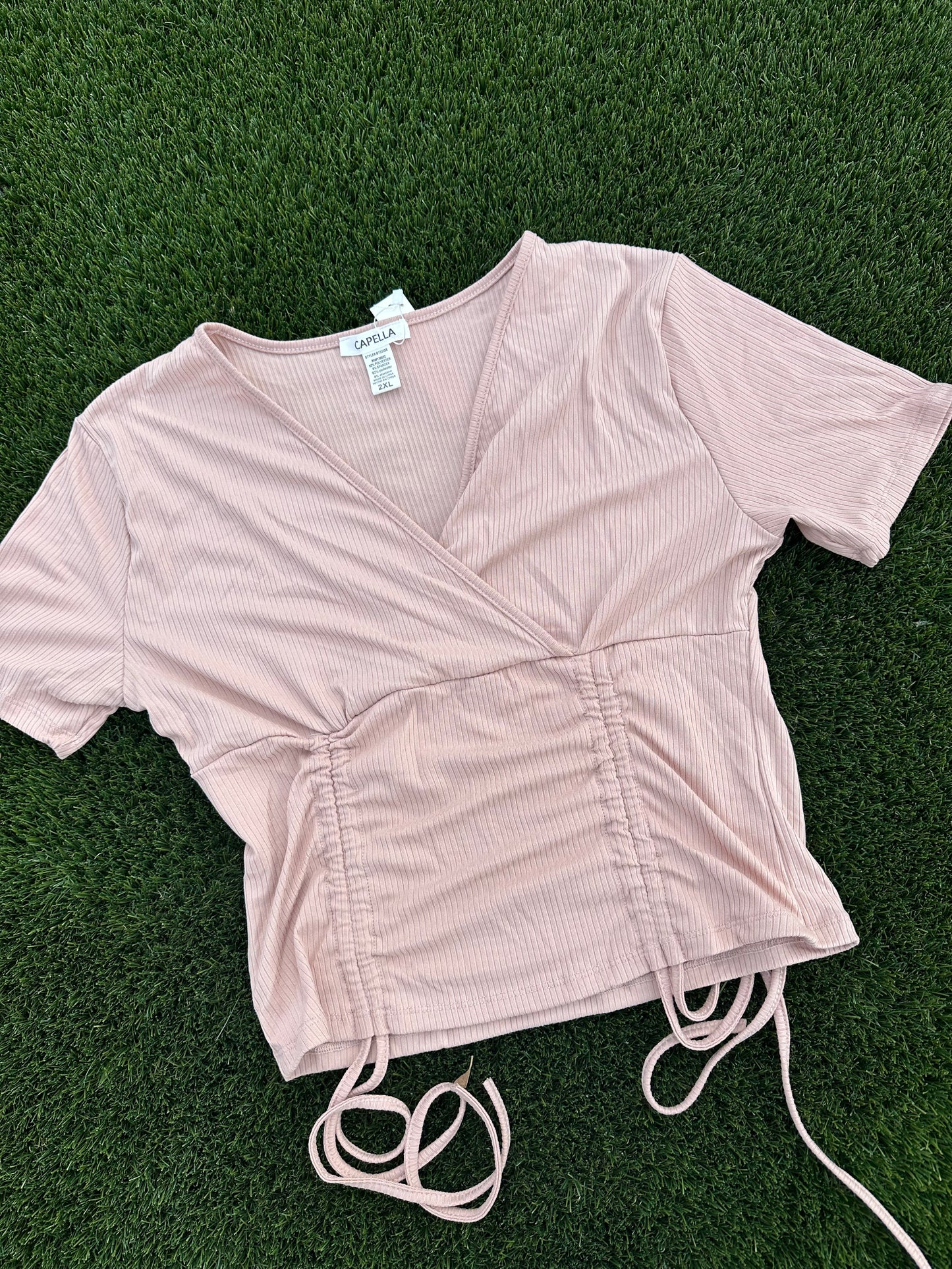 CAPELLA | PINK BLUSH BLOUSE