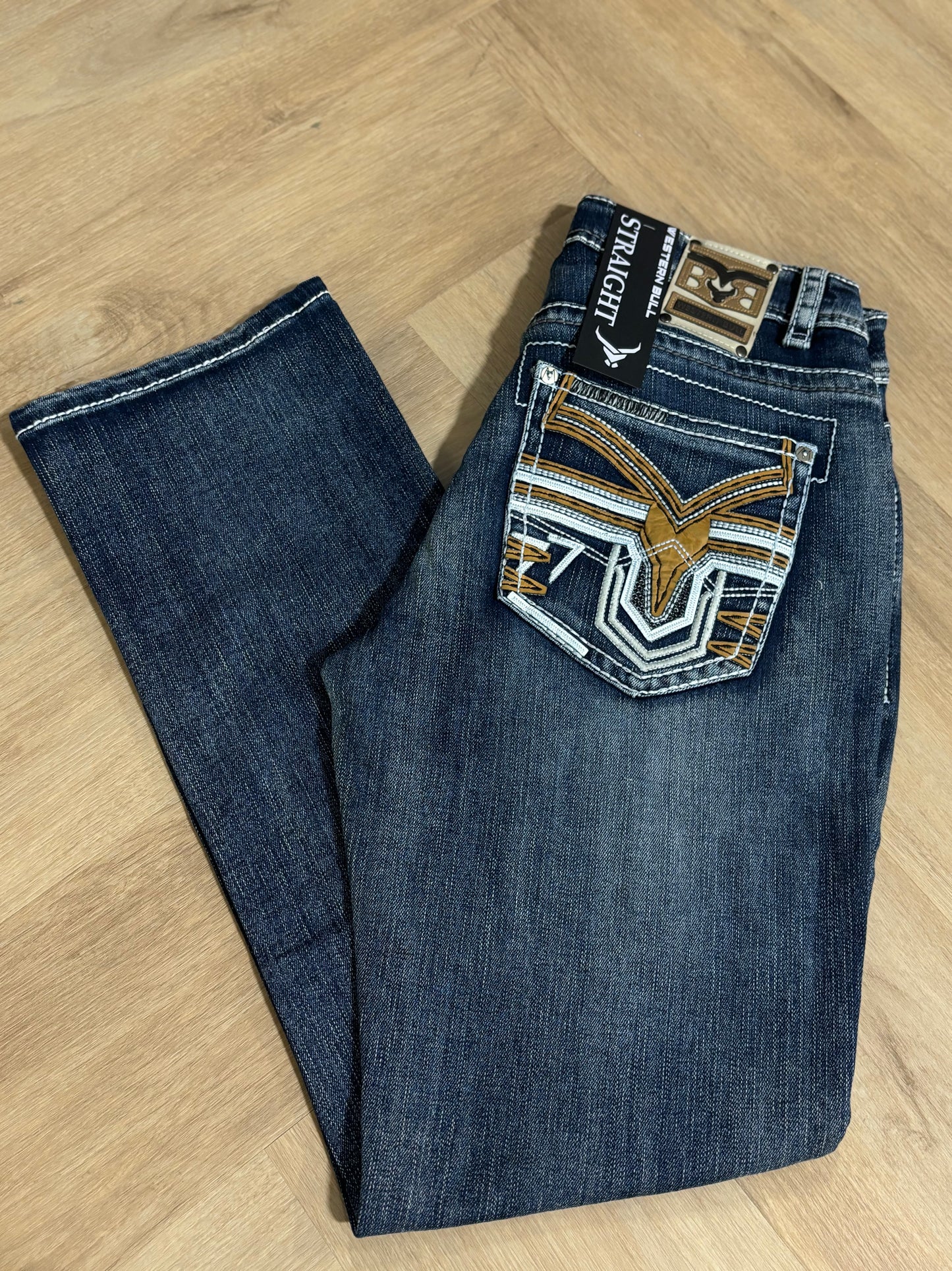 Western Bull | Men's Straight Fit Jeans WB-94