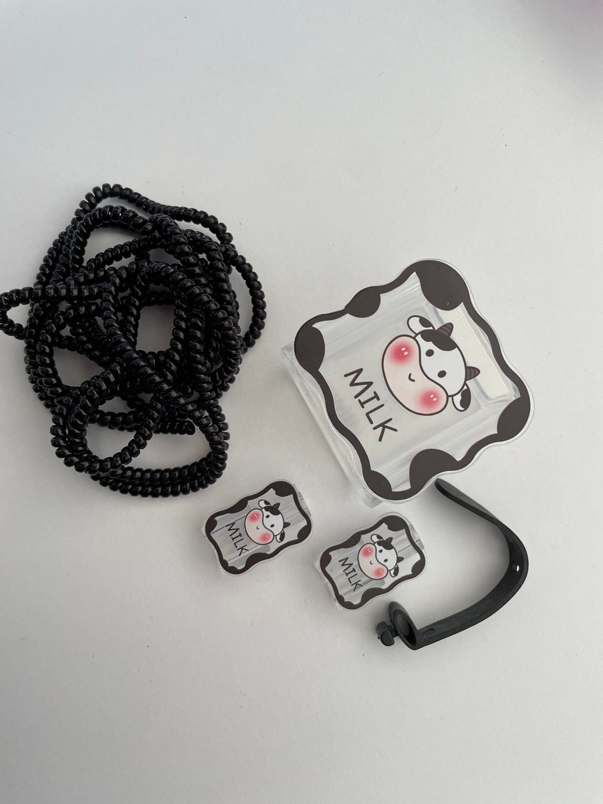 COW PRINT CHARGER COVER