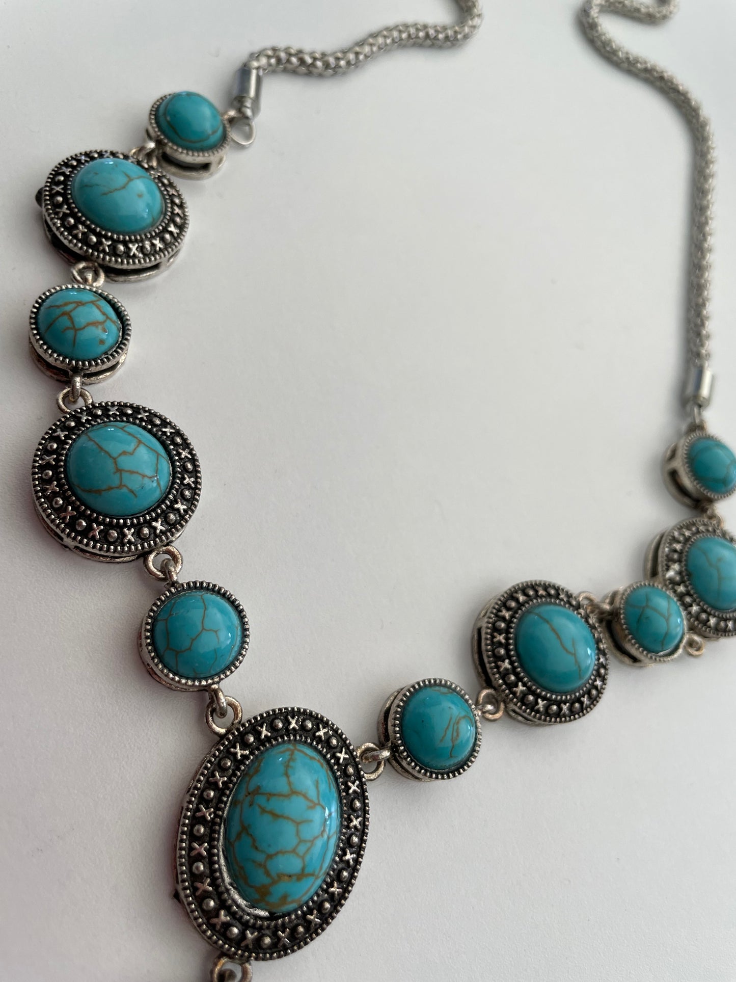 TEAL STONE NECKLACE