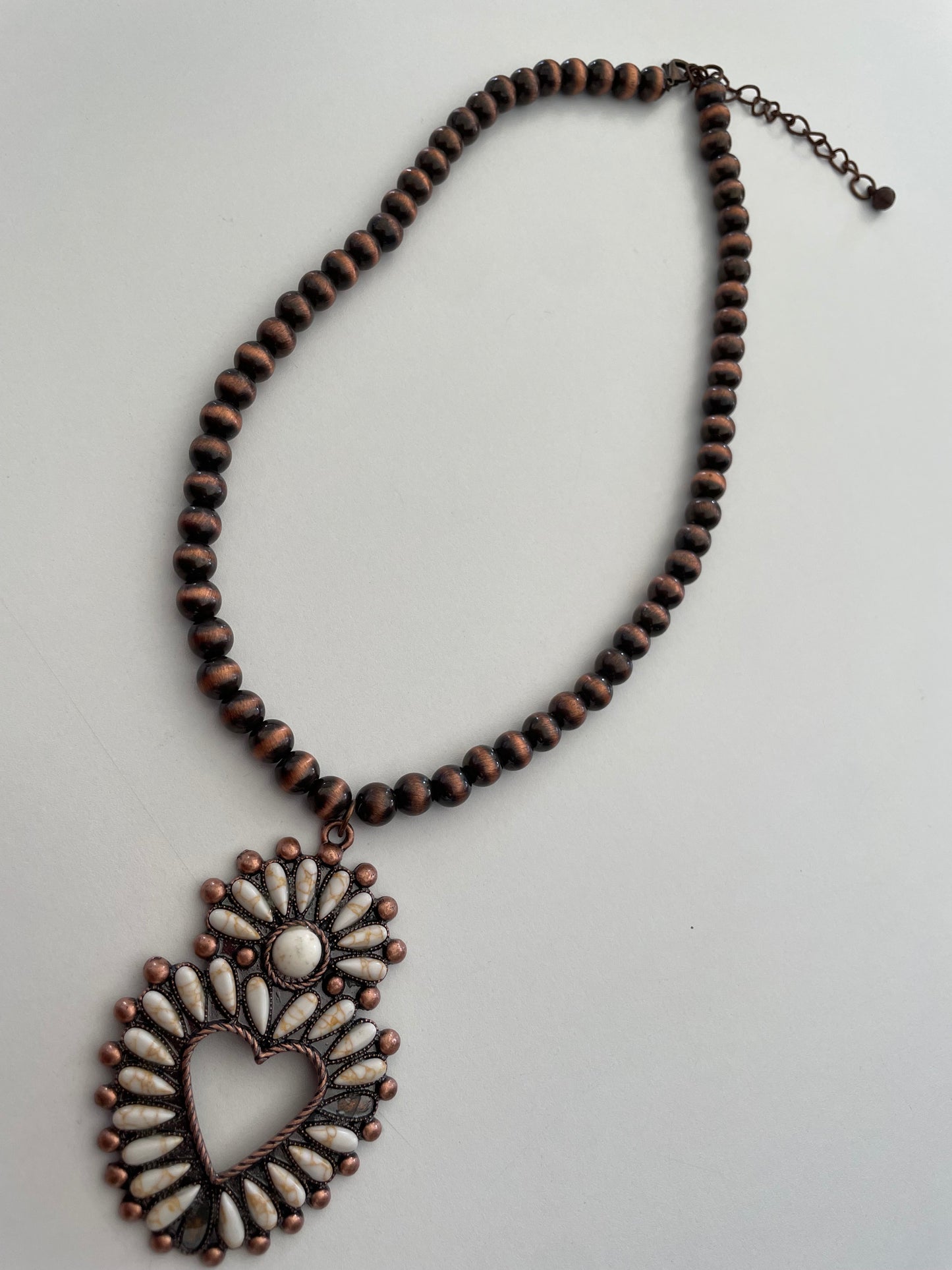 HEART CONCHO NECKLACE