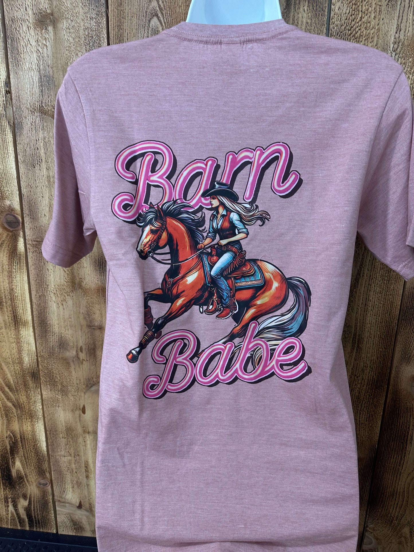 LUCKY AND BLESSED LIFE| BARN BABE T-SHIHRT