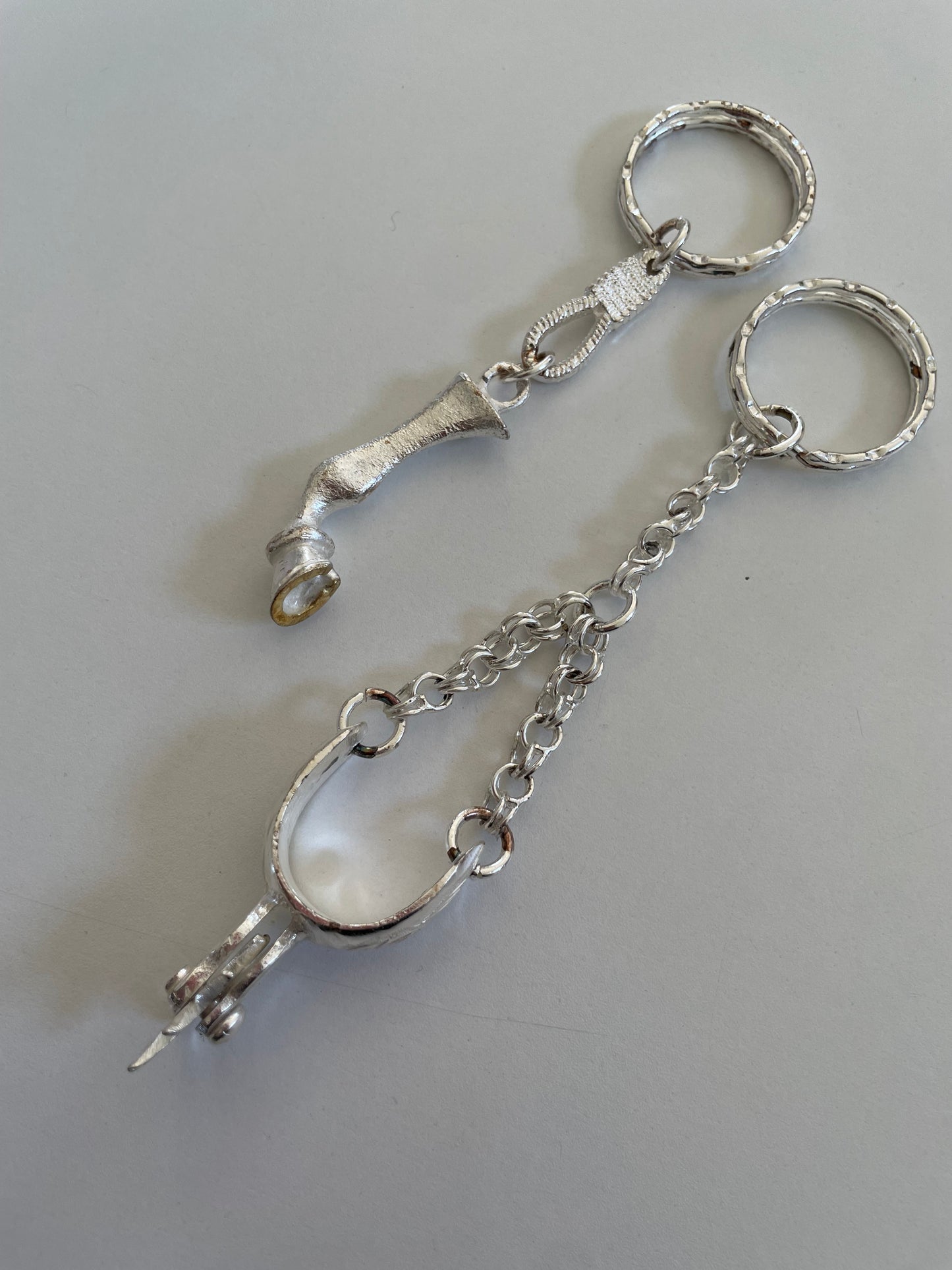 SILVER KEYCHAINS