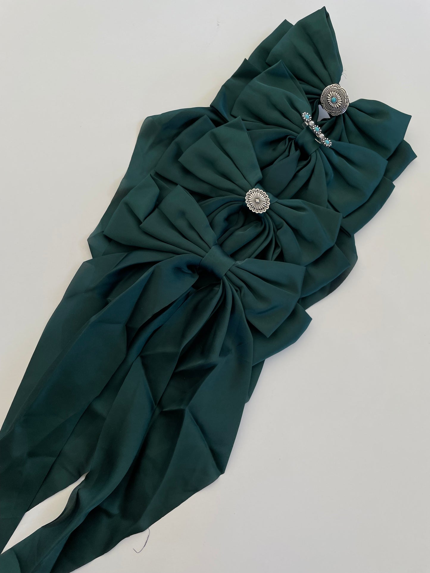 EMERALD GREEN BOW