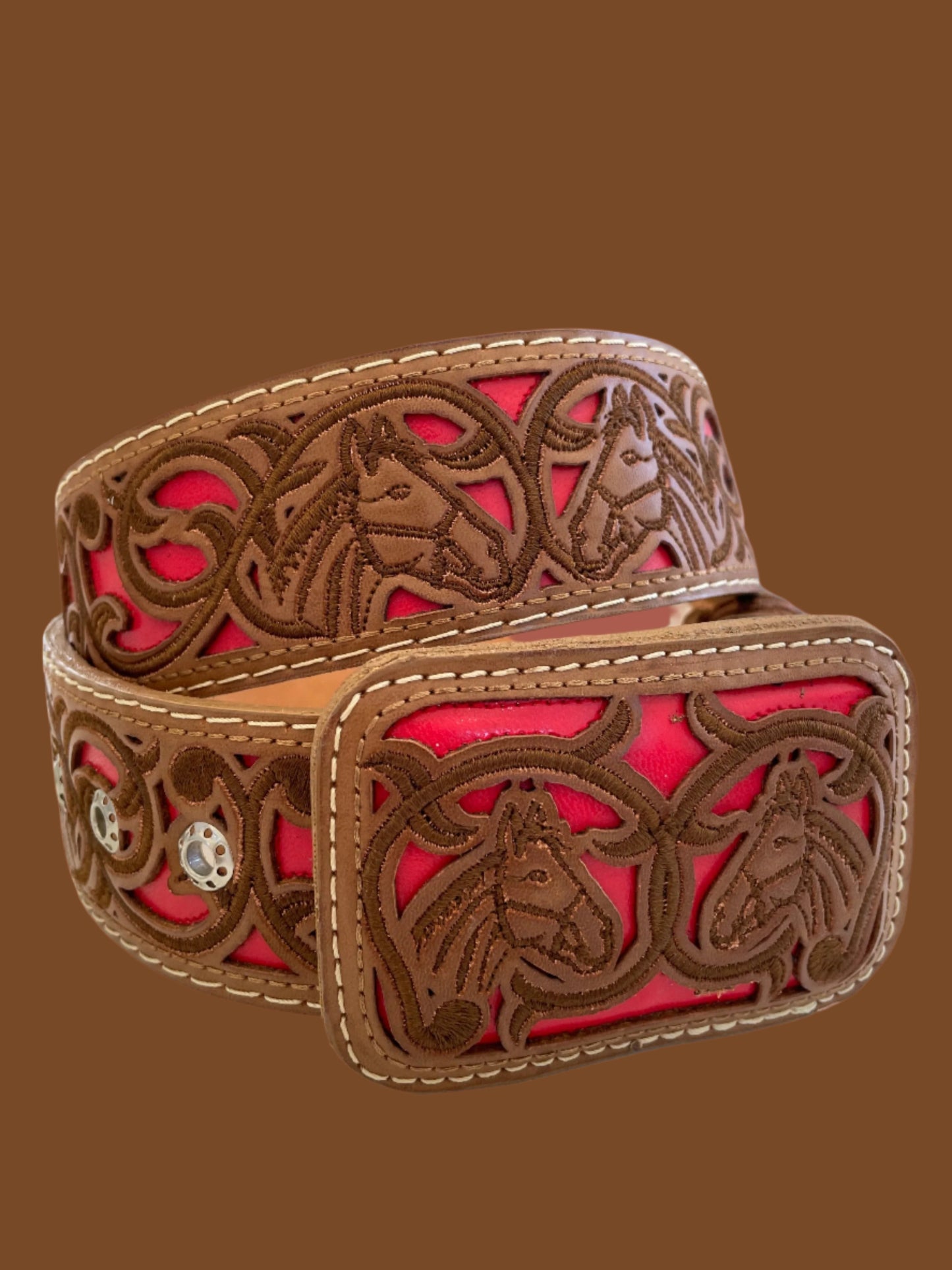 VAQUERO RED BELT