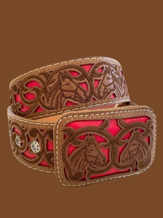 VAQUERO RED BELT