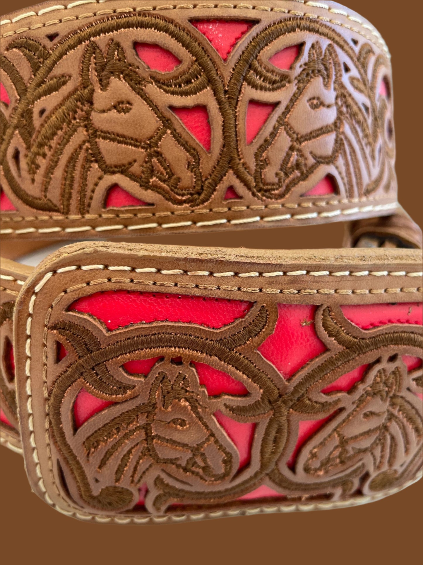 VAQUERO RED BELT