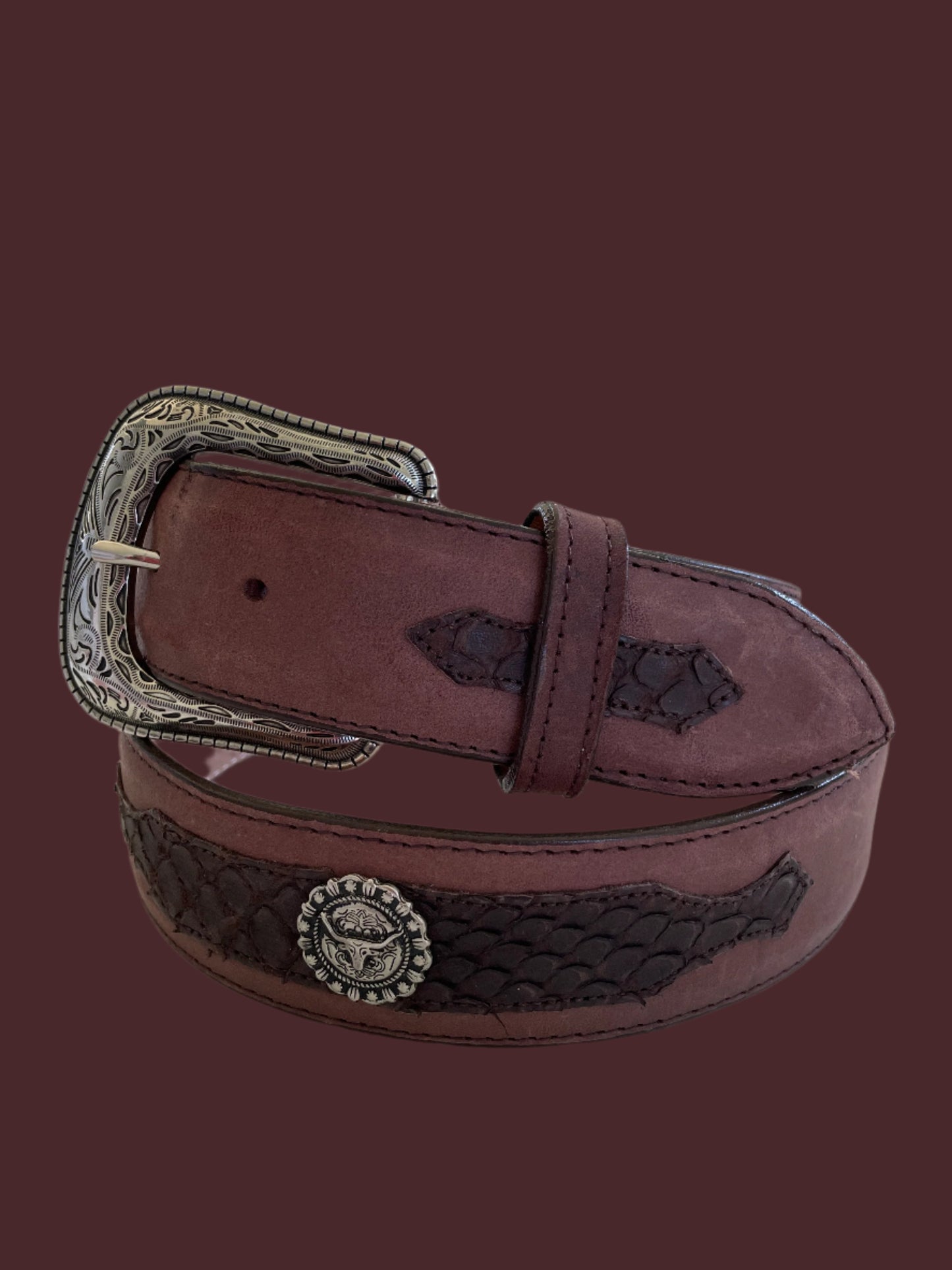 MENS PYTHON BELT