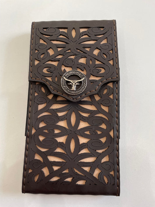 LONG HORN BROWN PHONE CASE