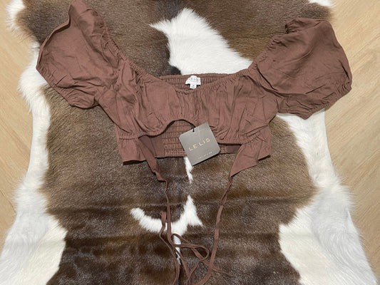 BROWN COP TOP