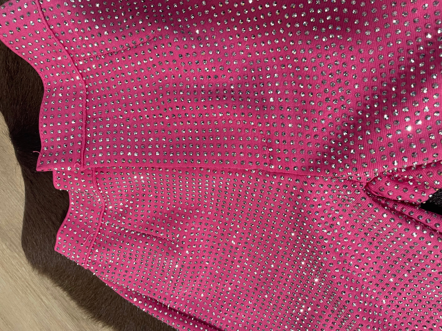 LUCKY & BLESSED PINK SPARKLY PANTS