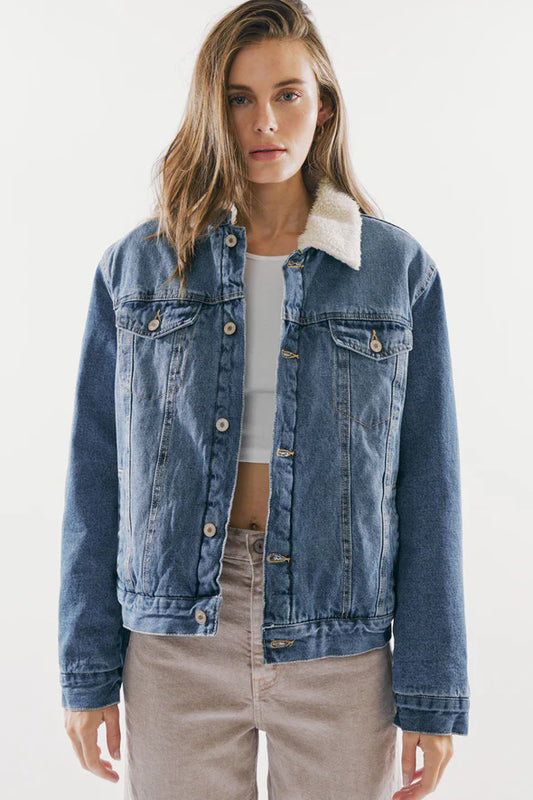 KAN CAN SHERPA TRUCKER JACKET