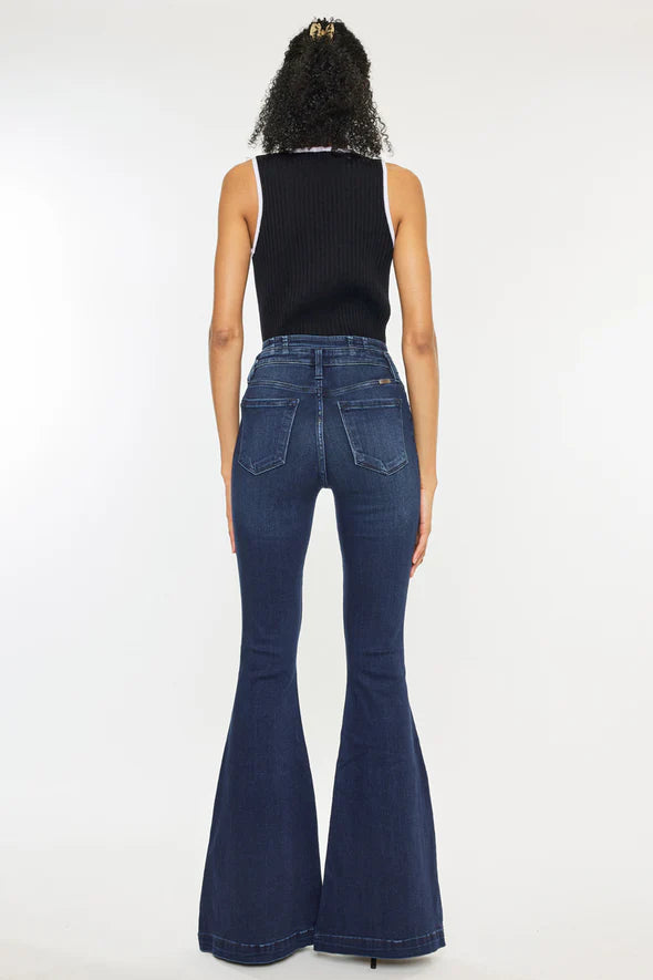 KAN CAN ELOWEN HIGH RISE SUPER FLARE JEANS
