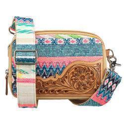 M & F WESTERN PRODUCTS |Nocona Felicity Style Belt Bag Multi Colored