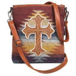M & F WESTERN PRODUCTS |Nocona Ladies Birdie Style Conceal Carry Crossbody Multicolor